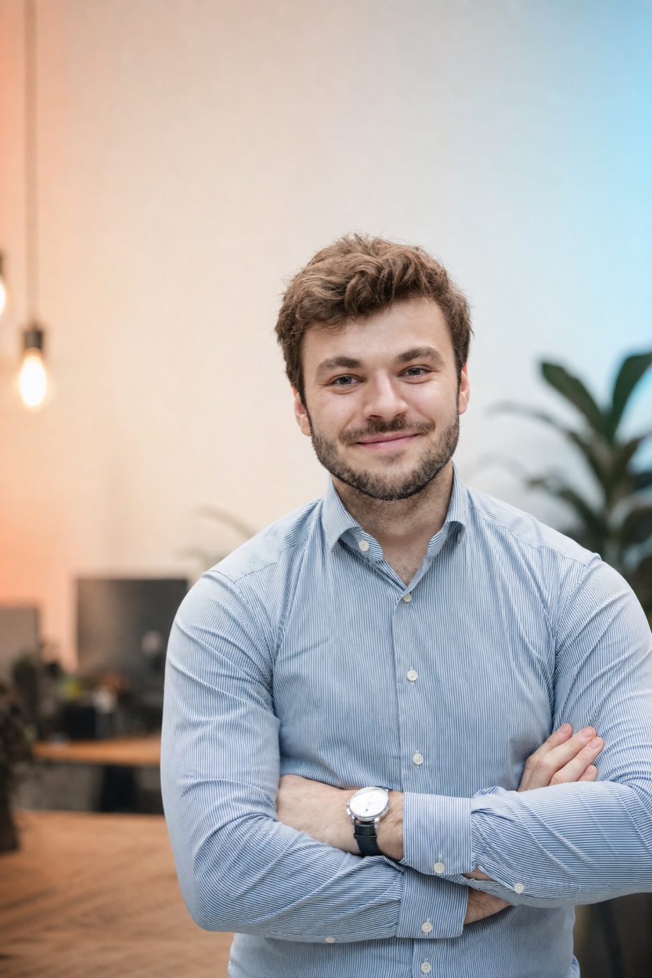 Portrait d’Augustin Coppens, fondateur de 2dAI